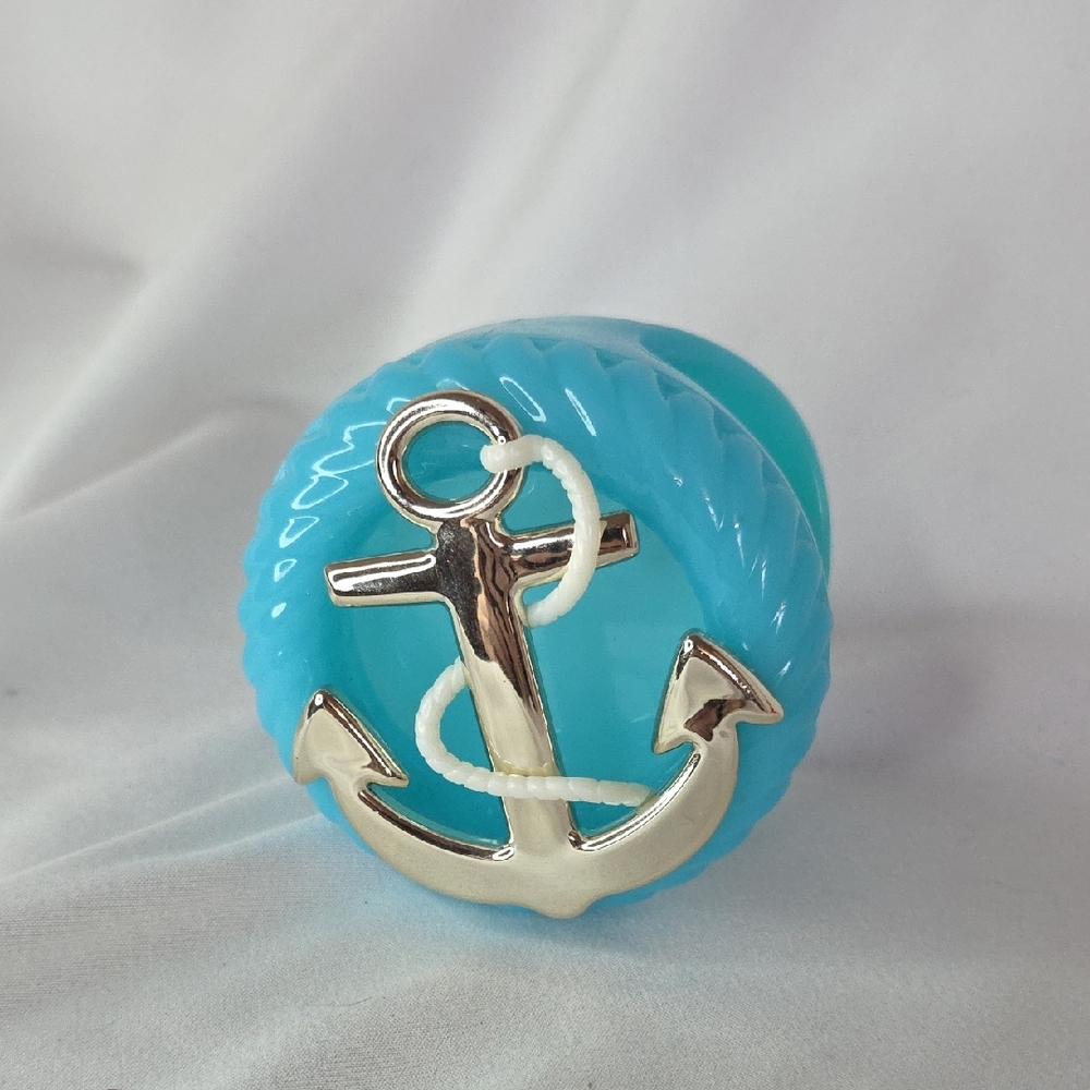 Bath & Body Works Blue Anchor Scentportable Holder Clip Retired